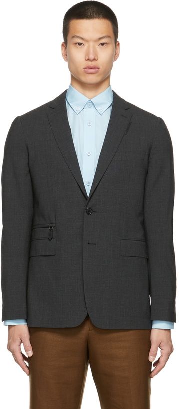 Photo: Burberry Wool Single-Breasted Blazer