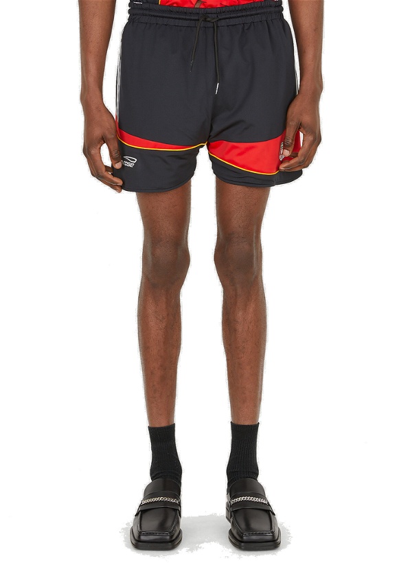 Photo: Reversible Football Shorts in Black
