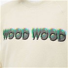 Wood Wood Men's Hester Logo Sweat in Soft Sand