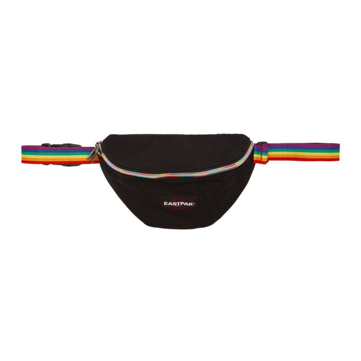 Photo: Eastpak Black Limited Edition Rainbow Springer Bum Bag