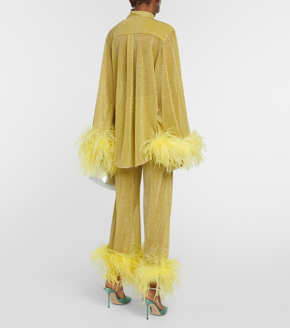 Oséree Lumière Plumage long pants