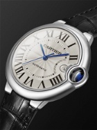 Cartier - Ballon Bleu de Cartier Automatic 40mm Stainless Steel and Alligator Watch, Ref. No. WSBB0039