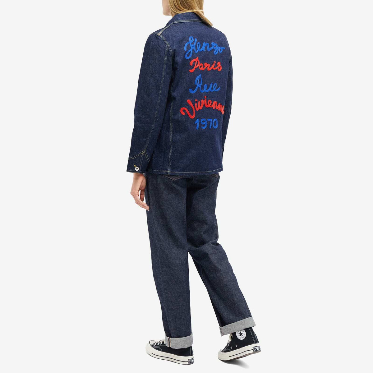 KENZO NIGO Rue Vivienne ワークウエア ジャケット(XS) KENZO NIGO Rue Vivienne ワークウエア ジャケット(XS)