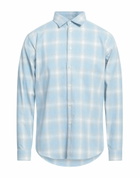 Theory Mens Shirt Sky in Blue