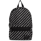 Diesel Black Discover-Me Mirano Backpack