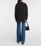 Nili Lotan Marcel oversized cotton voile top