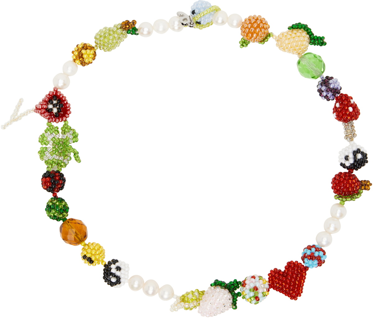 Pura Utz Multicolor 'Un Poco Loco' Necklace