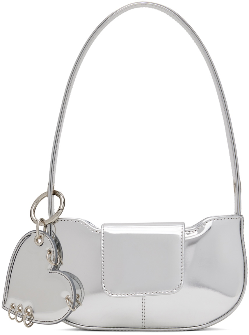 Justine Clenquet Dylan シルバー　バック Justine Clenquet - Dylan gun metal bag