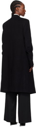 Ann Demeulemeester Black Viv High Comfort Tailored Coat