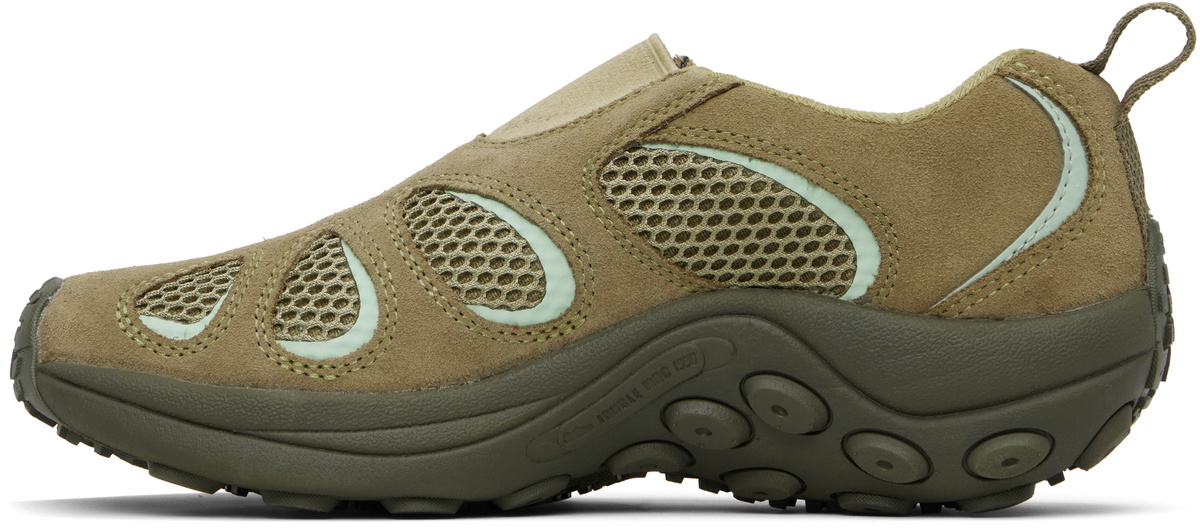 Merrell 1TRL Jungle Moc EVO Woven SE スリッポン Drab 緑系 Merrell 1TRL Jungle Moc EVO Woven SE - Willow Green