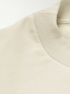 Fear of God - Flocked Cotton-Jersey Sweatshirt - Neutrals