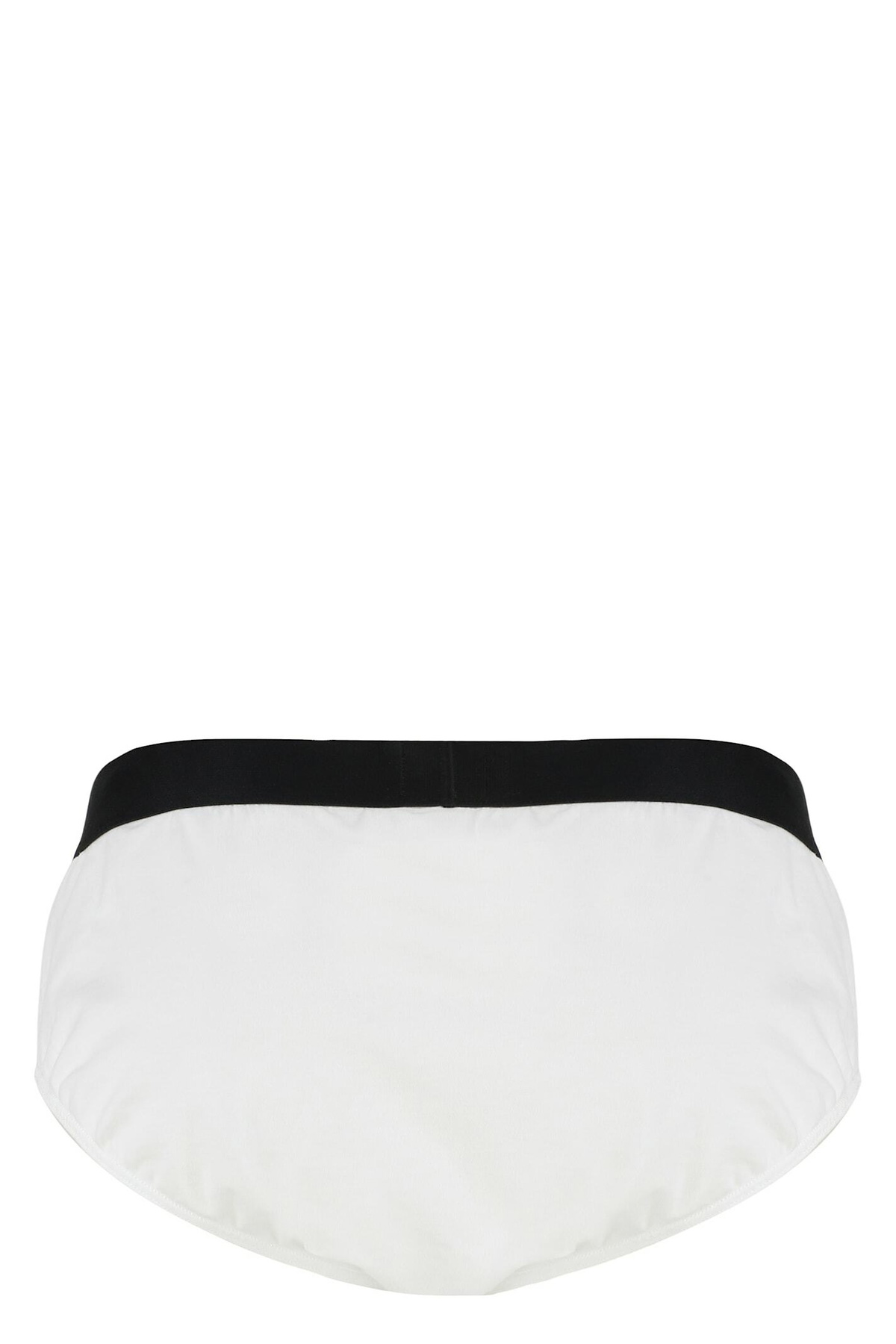 Hugo Boss Set Of Three Cotton Briefs With Logoed Elastic Band