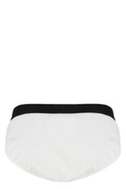 Hugo Boss Set Of Three Cotton Briefs With Logoed Elastic Band