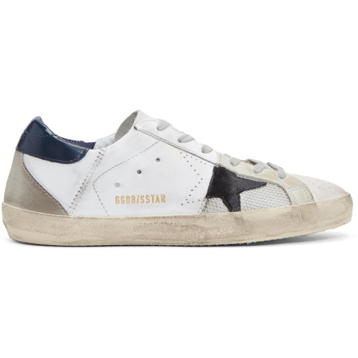 Photo: Golden Goose White Trilogy Superstar Sneakers