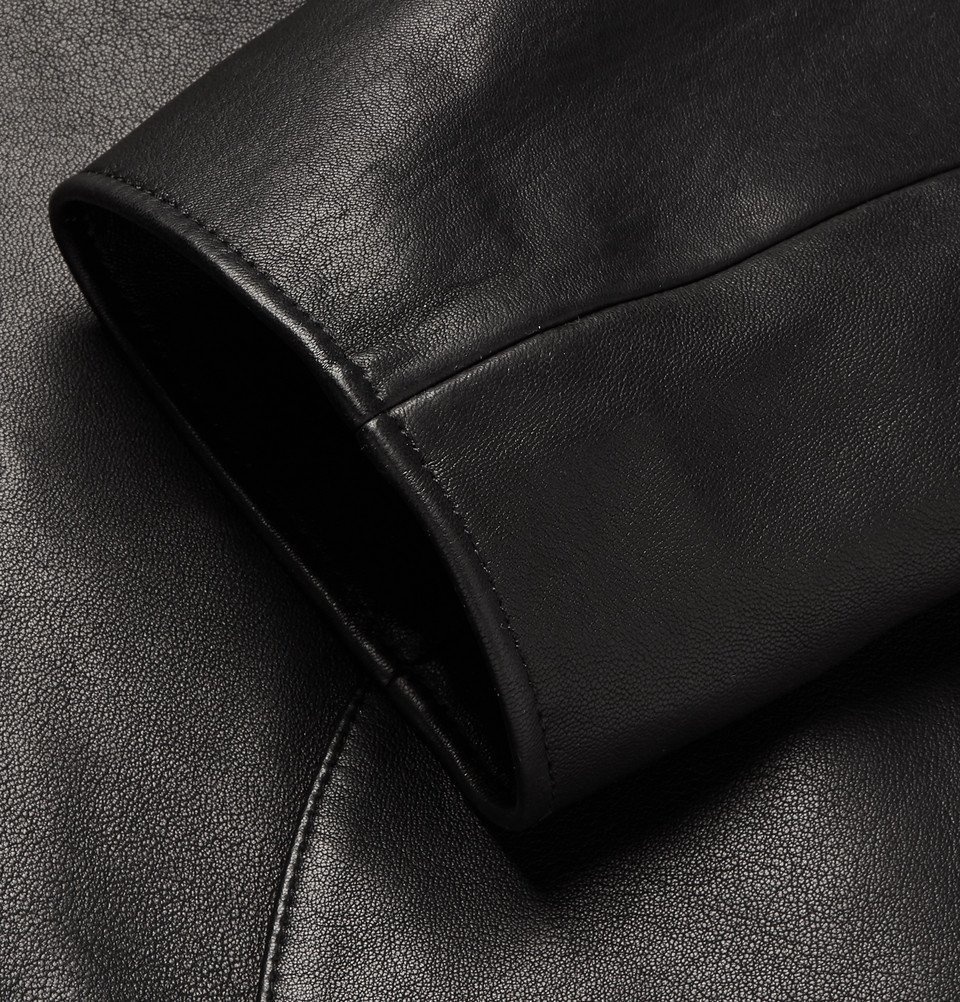 Acne Studios - Lance Leather Jacket - Men - Black Acne Studios