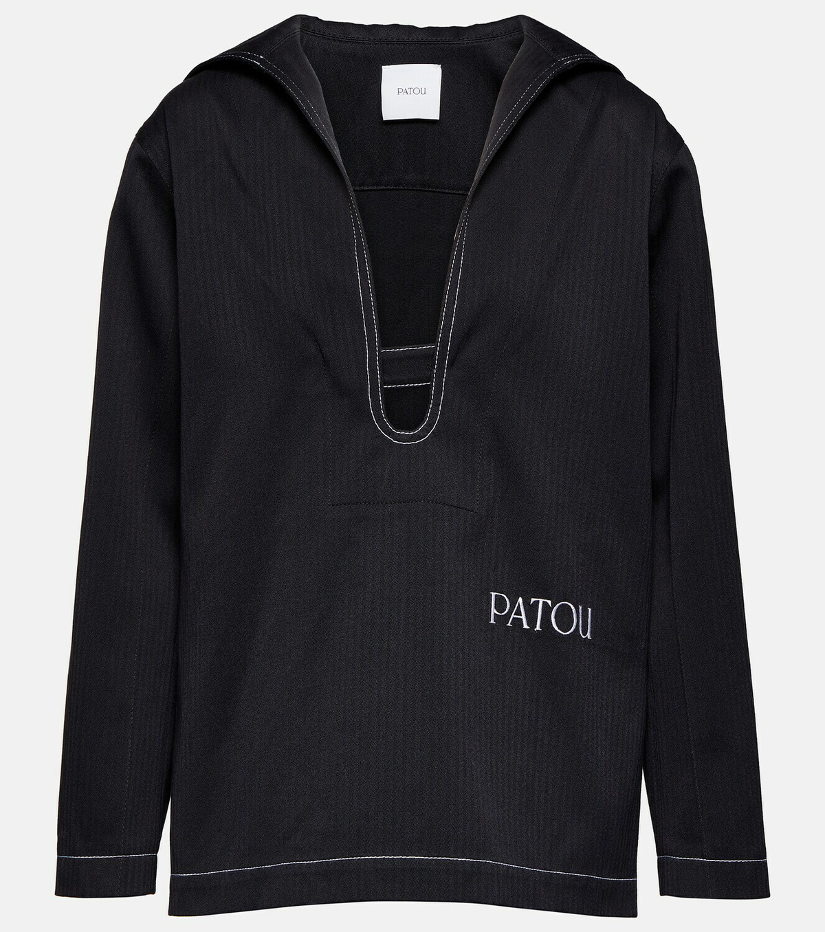 Patou Logo cotton top