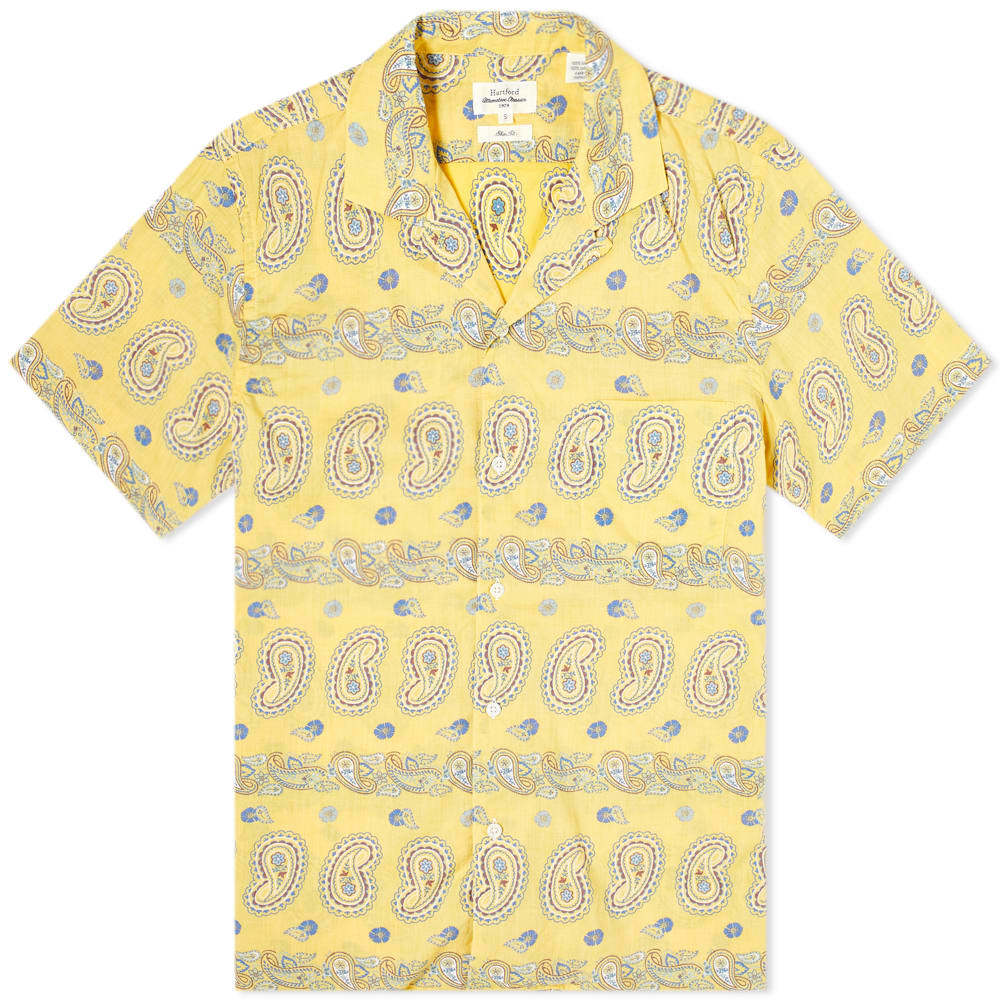 Hartford Paisley Print Vacation Shirt Hartford