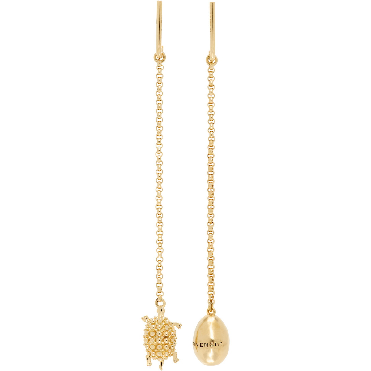 Givenchy Lucky Charms Asymmetric Earrings