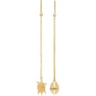 Givenchy Lucky Charms Asymmetric Earrings