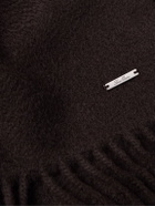 Loro Piana - Fringed Brushed Cashmere Scarf