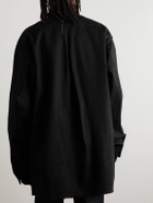 AIREI - Denim Overshirt - Black
