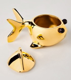 Jonathan Adler Goldfish brass container