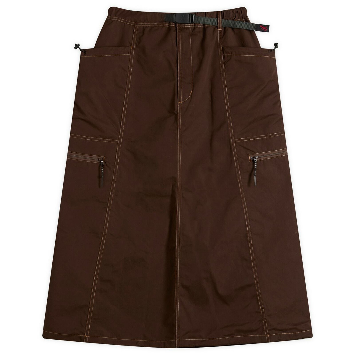 Gramicci Women's Salem Midi Skirt in Brown