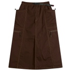 Gramicci Women's Salem Midi Skirt in Brown