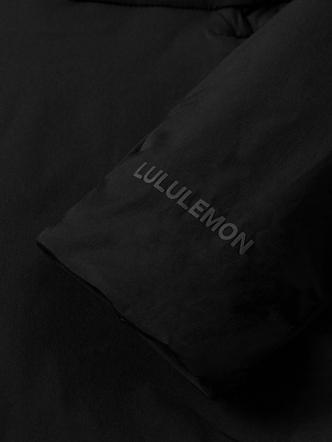 Lululemon - Down For It All Quilted PrimaLoft Glyde™ and Stretch-Jersey Down Jacket - Black