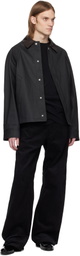 Omar Afridi Black Bove Denim Jacket