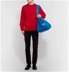 Balenciaga - Oversized Cotton-Blend Sweater - Men - Red