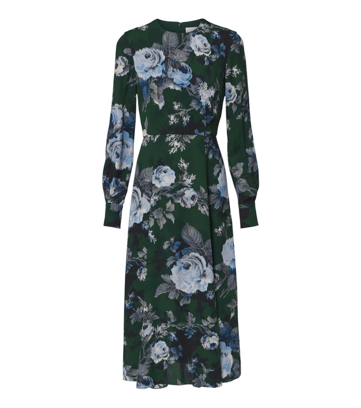 Photo: Erdem Floral crêpe midi dress