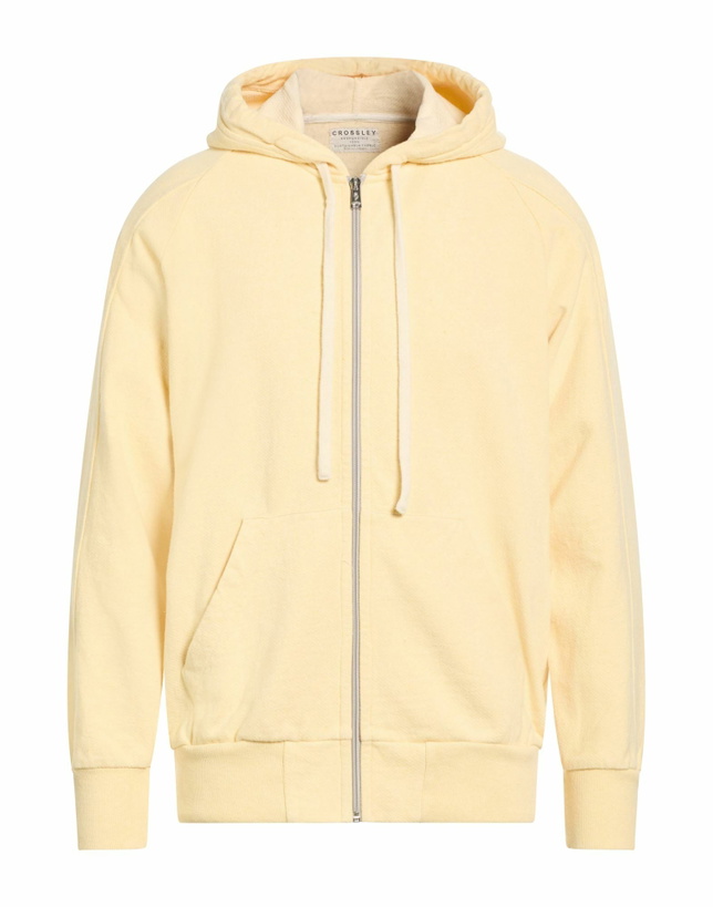 Photo: Crossley Mens Sweatshirt Pastel in Yellow
