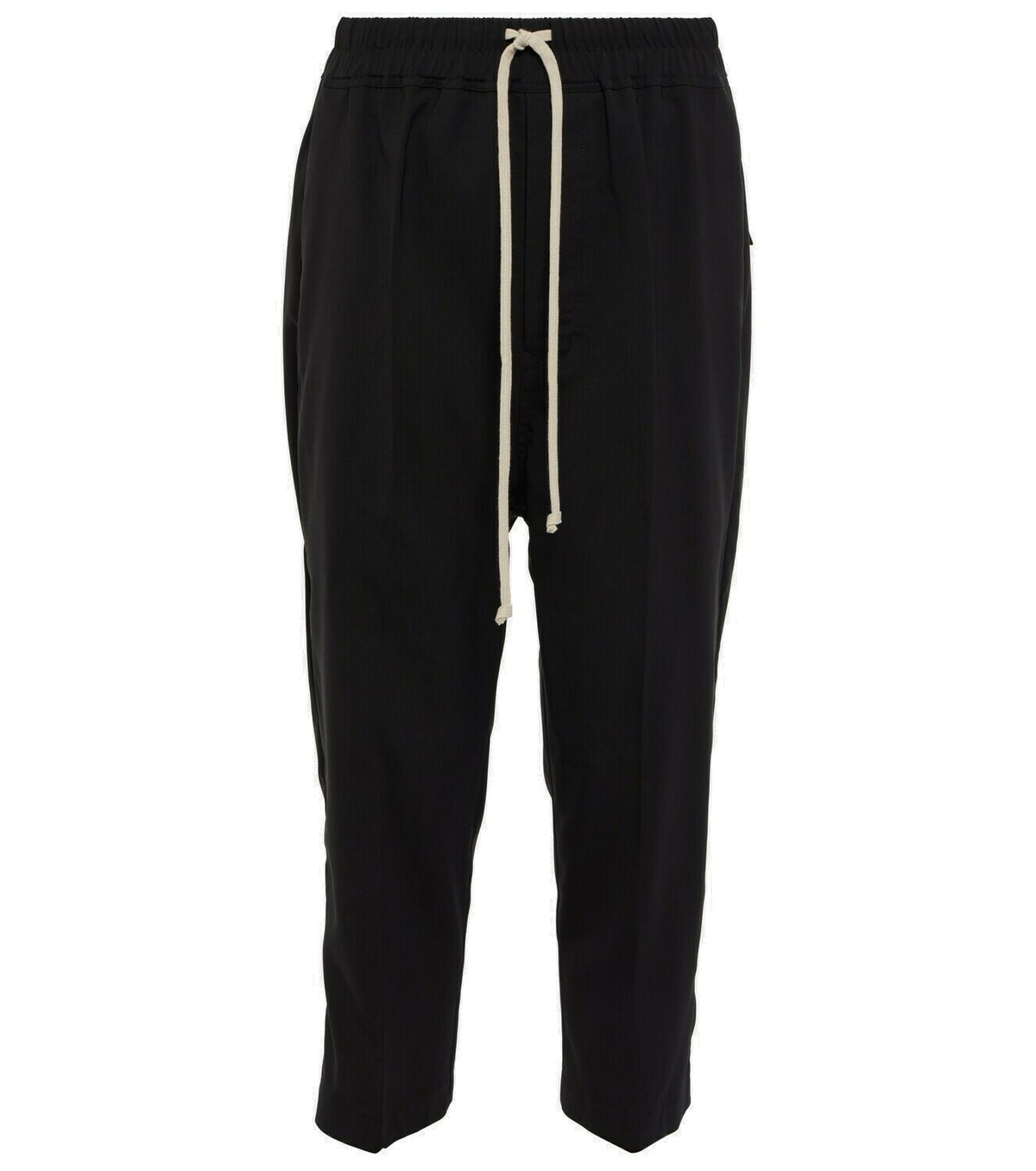 Rick Owens - Cropped wool sweatpants Rick Owens