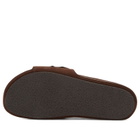 Jacquemus Men's Les Sandales Mocassin in Dark Brown