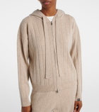 Max Mara Rubiera cashmere zip-up hoodie