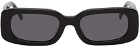 BONNIE CLYDE Black Show And Tell Sunglasses