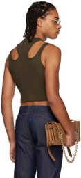 K.NGSLEY Khaki R2 Tank Top