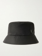 SAINT LAURENT - Recycled Shell Bucket Hat - Black
