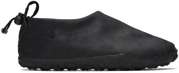 Photo: Nike Black ACG Moc Premium Sneakers