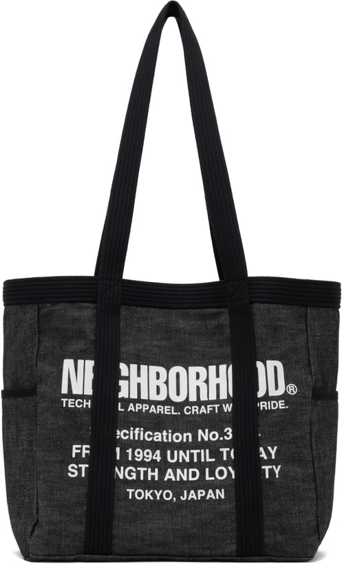 Photo: Neighborhood Black M Denim Tote