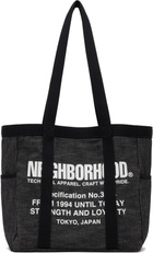 Neighborhood Black M Denim Tote