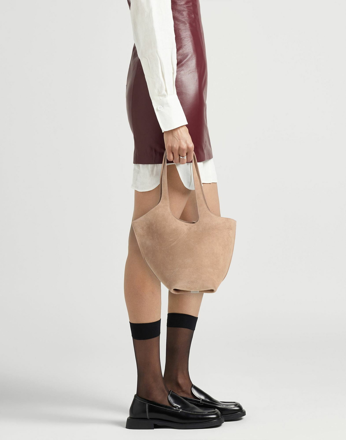 The Attico Womens Shoulder bag Light brown