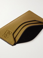Loewe - Logo-Debossed Full-Grain Leather Cardholder