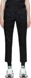 Dolce & Gabbana Black Cotton Cargo Pants