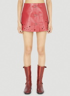 Durazzi Milano Cut Out Mini Skirt