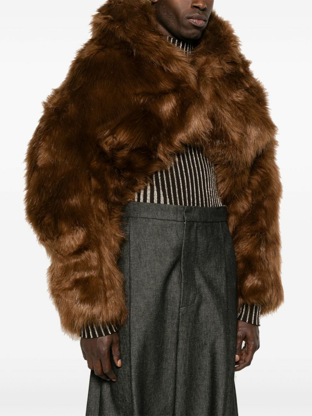 ENTIRE STUDIOS Faux-Fur Jacket