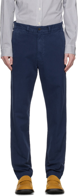 Photo: Polo Ralph Lauren Navy Straight Fit Trousers