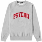 Undercover Men's Psyco Crew Sweat in TopGrey