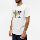 The North Face Men's Graphic T-Shirt in Gardenia White